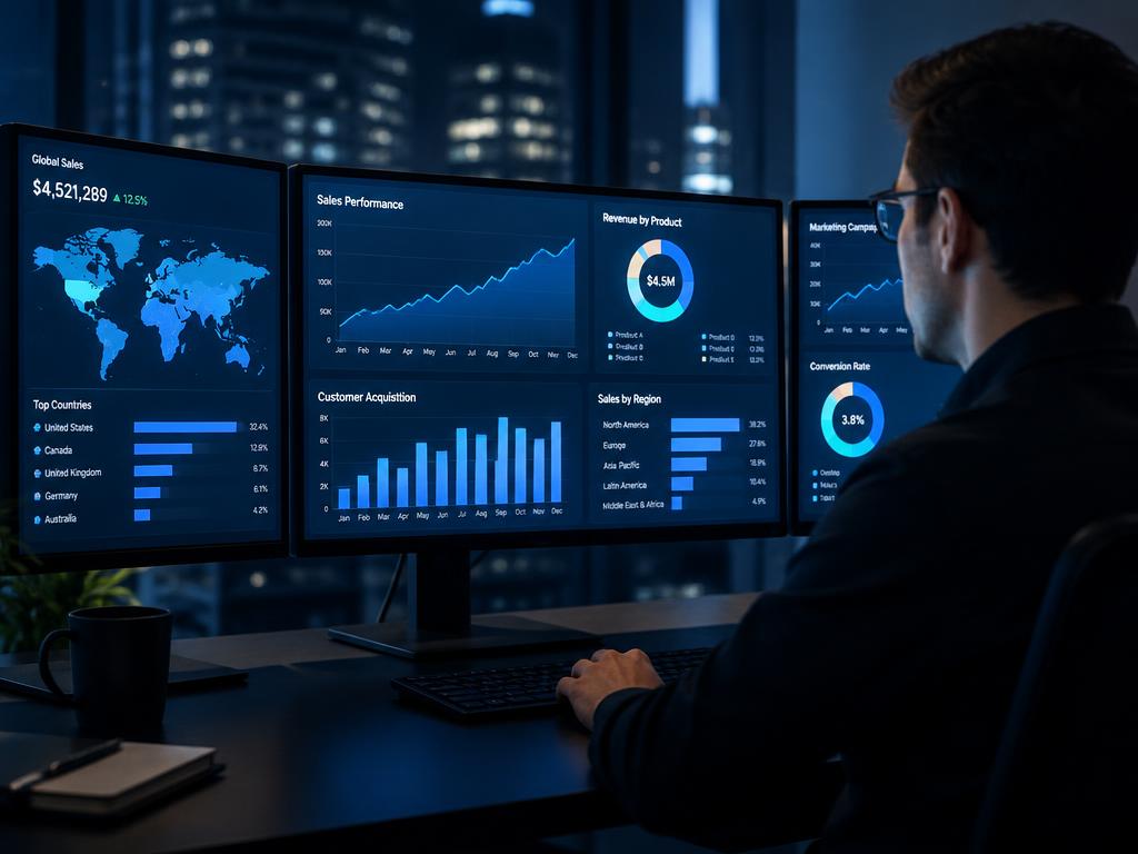 Dashboards de Inteligencia de Negocio (BI)