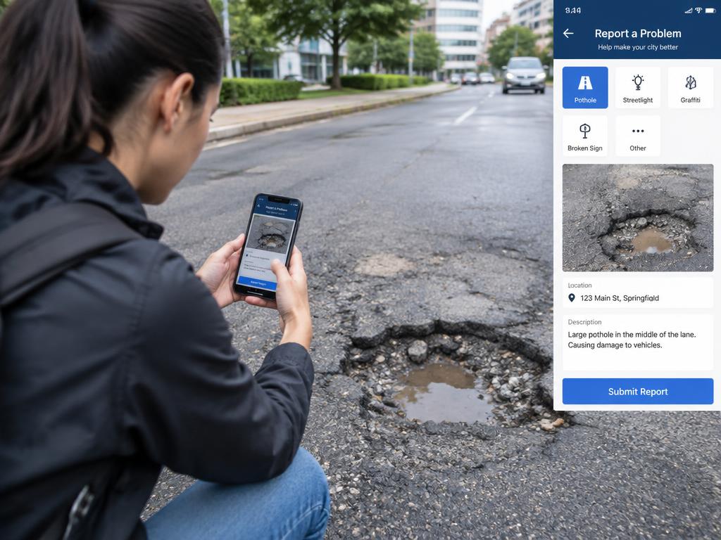Apps de Reportes Ciudadanos (Smart Cities)